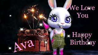 Ava Birthday Song - Happy Birthday Dear Ava
