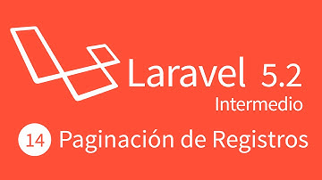 14. Curso Intermedio Laravel 5.2 : Paginación de Registros