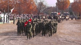 福知山駐屯地　創立記念行事　観閲行進　　2013年11月17日