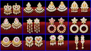 Latest Collections Impon Earrings Online Shopping Stone Earrings Cash On Delivery Cod