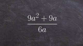 Simplify a rational expression by factoring