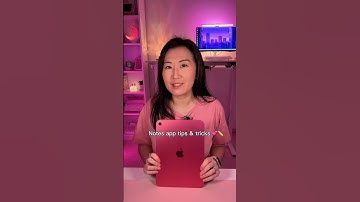 notes app tips & tricks 💕✏️ apple iPad tips | digital note taking