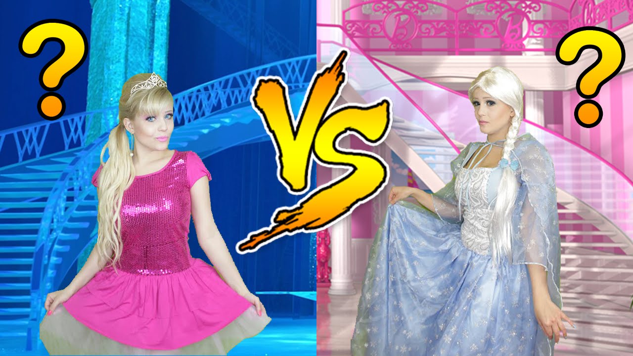 Quem ganhou? Barbie VS Frozen #barbievsfrozen #barbie #frozen