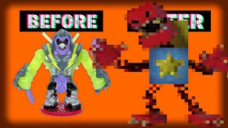 Famous Custom Akedo Warriors Halloween Mode 4.0 Boxy Boo From Poppy Playtime #akedowarriors #customakedo Net Worth