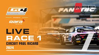 FULL RACE | Race 1 | Paul Ricard | GT4 European Series powered by Rafa Racing Club 2024 (Eng)