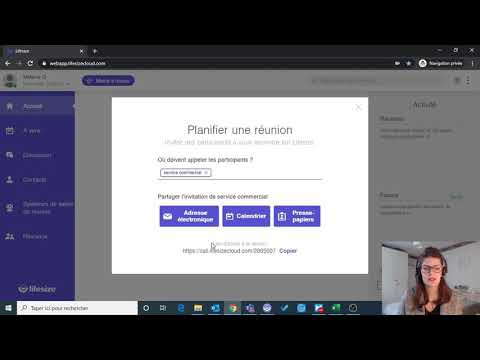 Planifier une Réunion sur Lifesize