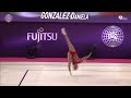 Daniela gonzlez 10th fig aer gymnastics world age group  guimares portugal