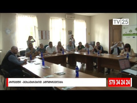 პროექტი-\" ვესაუბრებით ამორჩეველს“