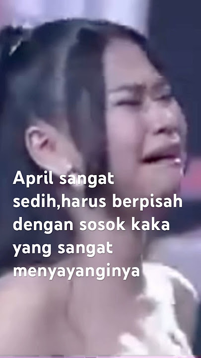 April tidak mereleken kepergian robi