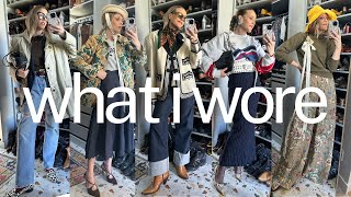 WHAT I WORE/ 5 DAYS, 5 OUTFITS FOR SPRING 2024