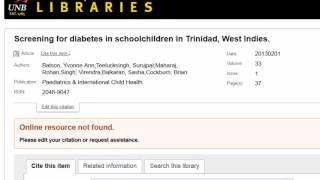 Document Delivery for Online Students  - UNB Libraries