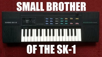 Casio SK-2 sampling keyboard 1985