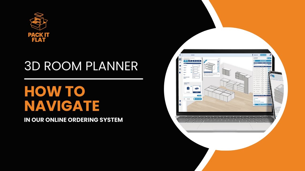3D Room Planner How To Navigate - YouTube