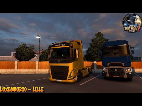 INDO BUSCAR O REBOQUE EM LILLE - ETS2