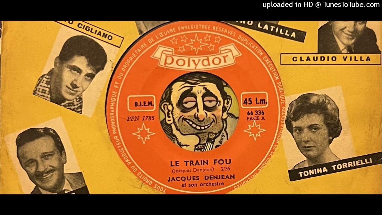 Jacques Denjean - Le Train Fou (Polydor) 1964