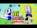 How to create cartoon animations easily  earn money by making cartoon animations