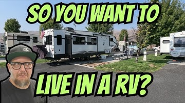 WATCH BEFORE YOU START FULLTIME RV LIVING - THINGS YOU NEED TO KNOW - LIVING IN A RV IS NOT CHEAP!