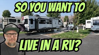 WATCH BEFORE YOU START FULLTIME RV LIVING - THINGS YOU NEED TO KNOW - LIVING IN A RV IS NOT CHEAP!