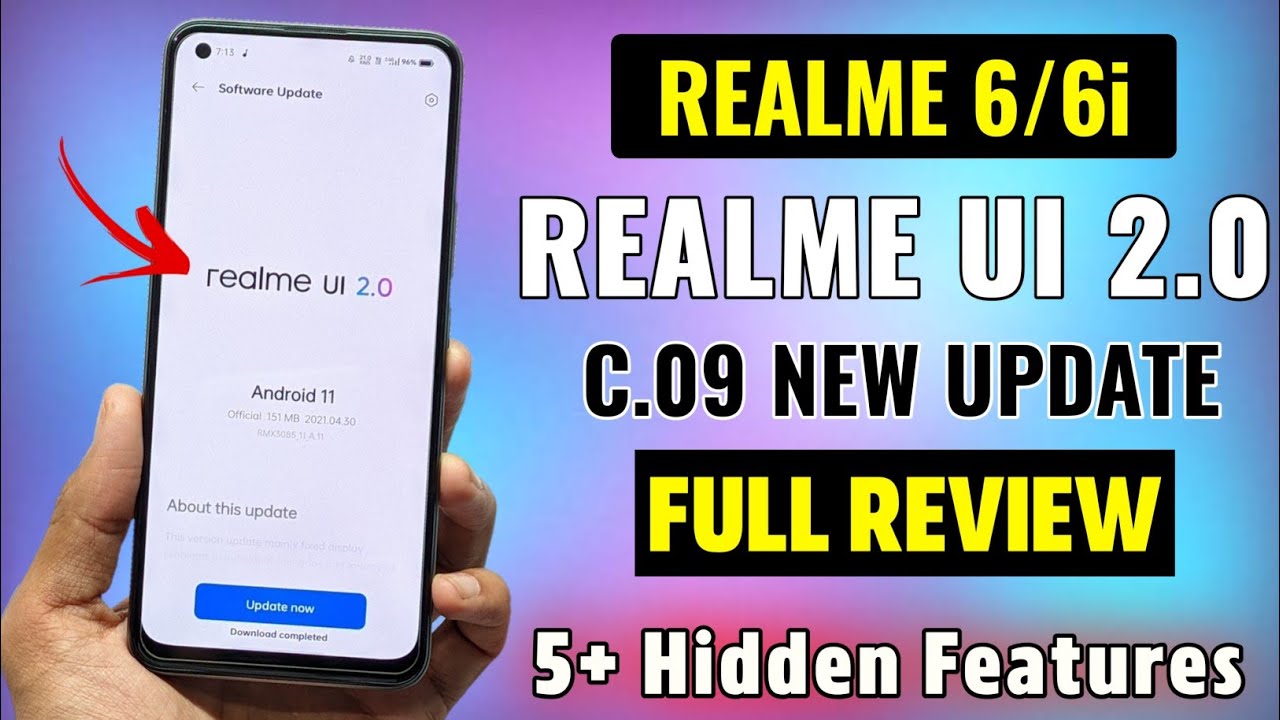 Realme 6/6i C.09 New Update | July New Update 5+ New Hidden features | Open Beta realme UI 2.0 ⚡⚡