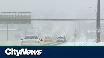 Polar vortex on its way to Calgary