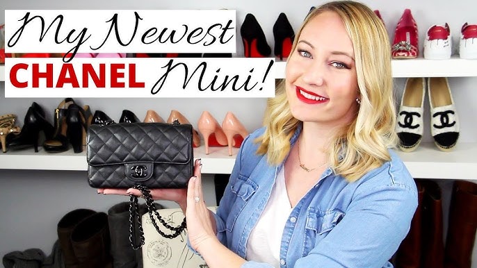 Unboxing CHANEL calfskin quilted medium Boy Flap Bag Black 