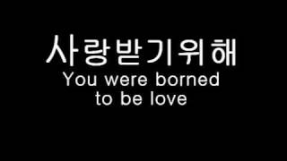 You were borned to be love (Sing along lyrics in description)