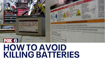 Preserving batteries for electric mowers, power tools over winter | FOX6 News Milwaukee