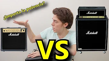 ¿Cuál es un buen tamaño de amplificador de guitarra para uso doméstico?