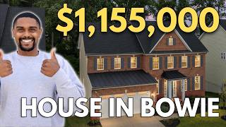 Bowie Maryland New Construction Home Tour | Inside a 5-Bed NV Home in South Lake