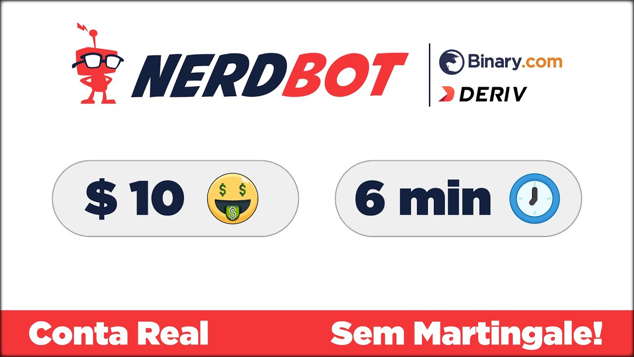 Dígito Predator – Bots Binary.com – [ Conta Real ] – Equipe Nerd Bot