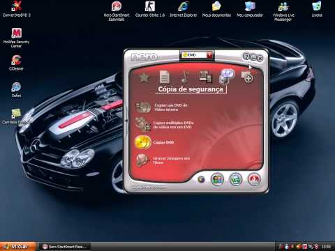 Vídeo: Com Copiar DVD A Nero