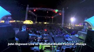 John Digweed Live at Weekend Beach Festival in Malaga 5/7/14