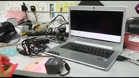 Scanning with datalogic gfs400 series scanner at fix distant