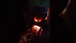 Mati Chuli Rosei #shorts #youtubeshorts #cooking #woodfirecooking #woodfire #ytshorts #fire #chulhe