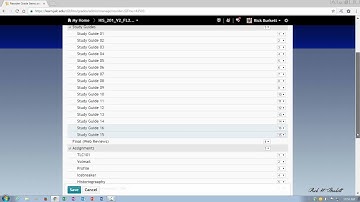 - Grades Tool - Reorder Grade Items In Manage Grades