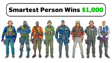 8 Counter-Strike Players vs General Knowledge Quiz