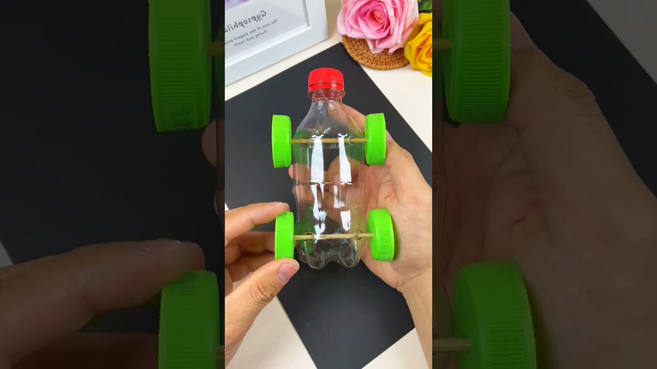 Carrinho de Garrafa Pet 