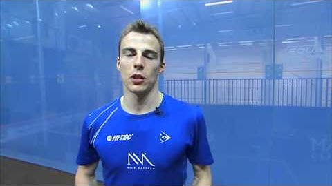 Nick Matthew Squash Coaching Tips Part 2 - The Serve