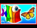 Learn Seasons With Rainbow Fish As He Meets A Butterfly And A Snowman Learn Seasons With Rainbow Fish As He Meets A Butterfly And A Snowman