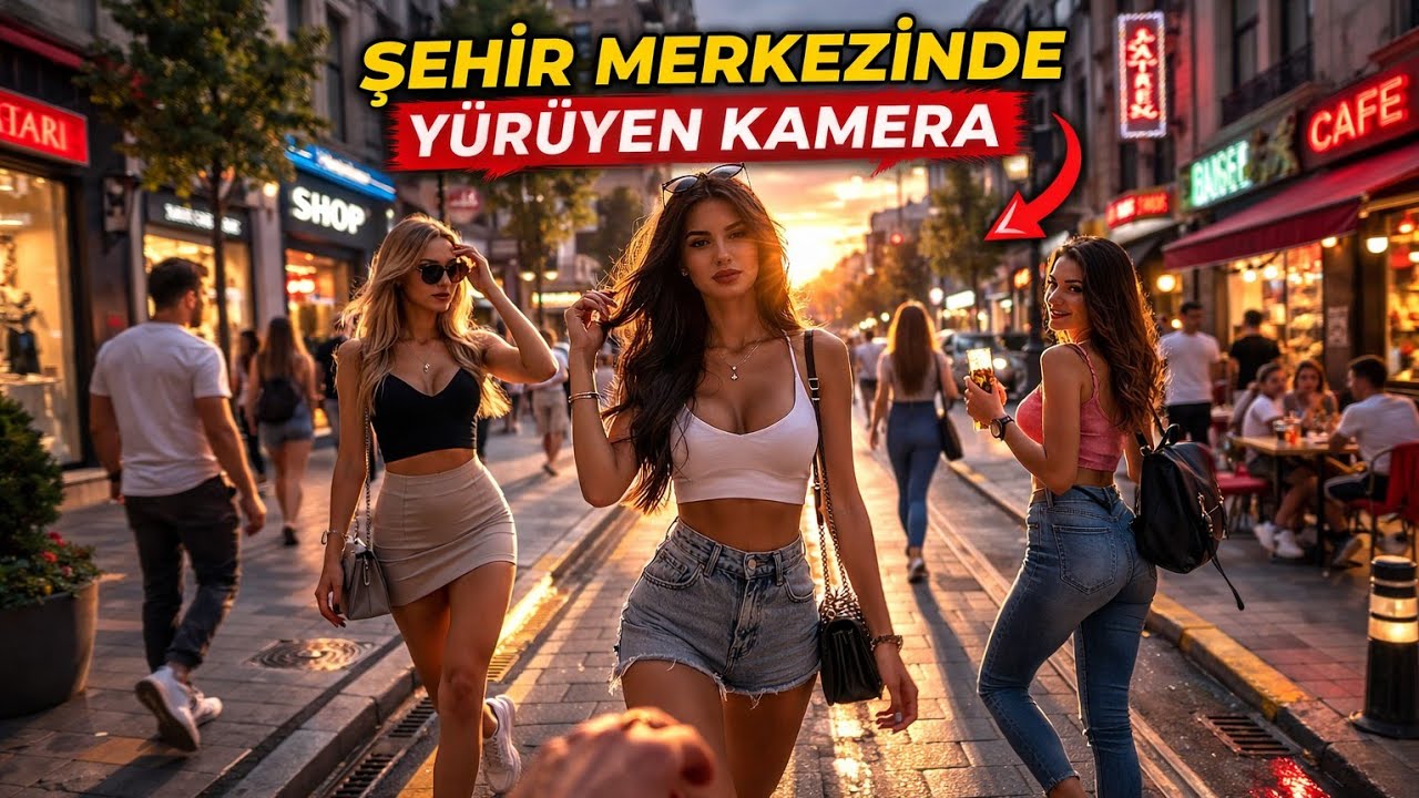 Yürüyen kamera şehir merkezi Hakkari merkez 