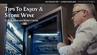 [LG SIGNATURE Wine Cellar] Wine Critic James Suckling Speaks about Wine