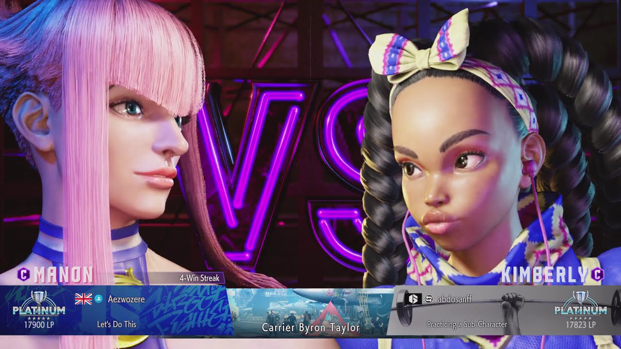 Street Fighter 6 - Online Ranked Manon Platinum Rank Matches #12