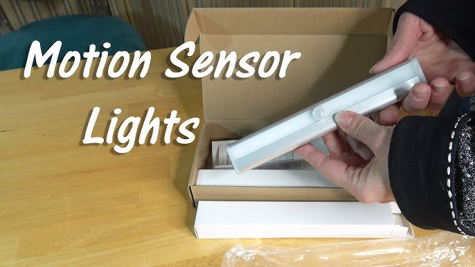 Sencam 40 LED USB Rechargeable Motion Sensor Cupboard Light Unboxing 