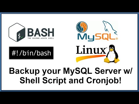 Backup your MySQL Server Daily with a Shell Script and a Cronjob