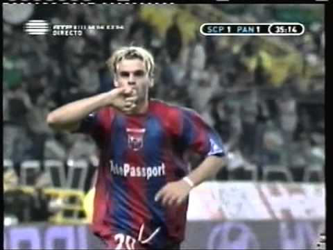 Sporting - 4 x Panionios - 1 de 2004/2005 Uefa Fase Grupos D