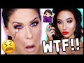 I TRIED FOLLOWING A JACLYN HILL MAKEUP TUTORIAL....AND IT WAS A HOT CAKEY MESS!!!!