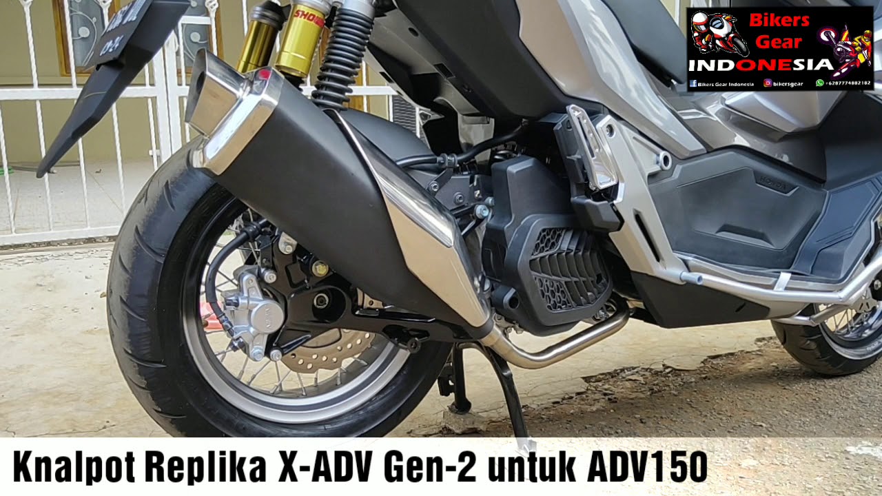 Knalpot Replika Honda X Adv Buat Adv150