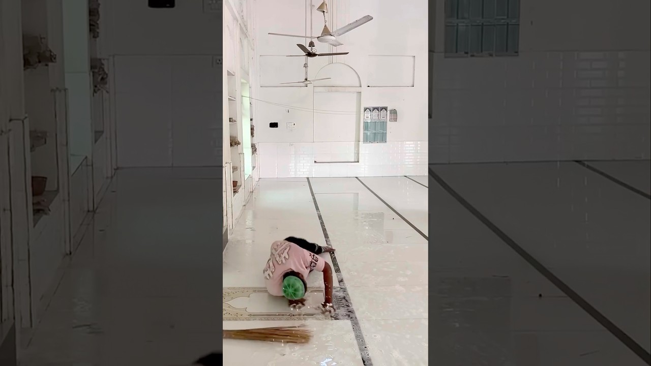 Alhamdulillah🥰full cleaned this masjid….