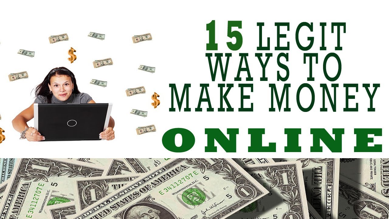 how make money online legit