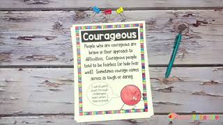 Character Traits Activities: Trait of the Week Posters and Worksheets for Students